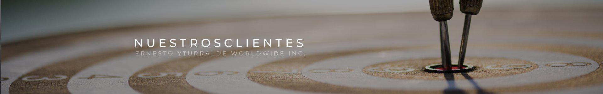 Nuestros Clientes: Ernesto Yturralde Worldwide Inc.